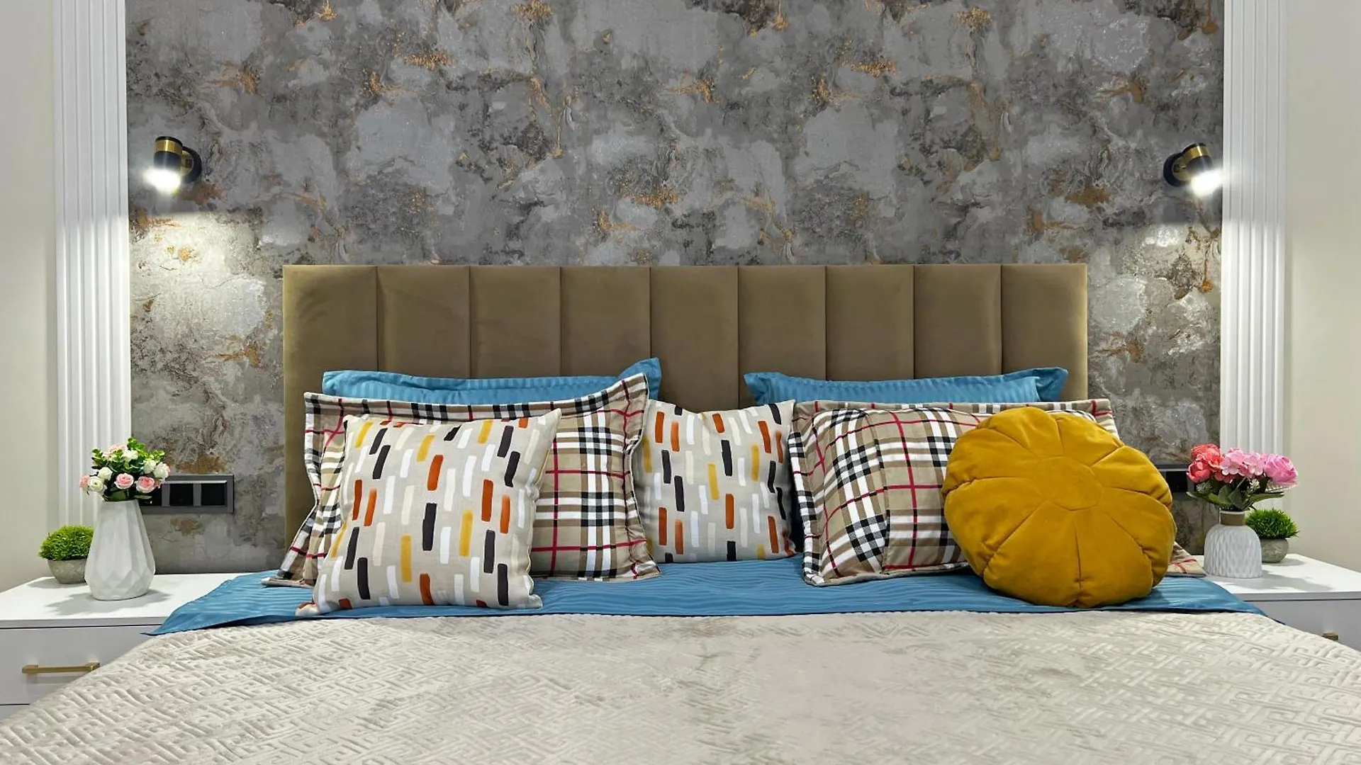 Впечатляющие 2 Комнатные Апартаменты, С Прекрасным Видом Almati Apartman